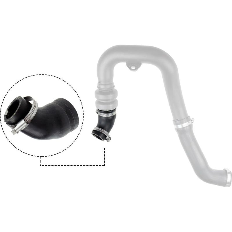 Gates Intercooler Turbo Charge Air Hose 122mm fits Ford Ranger 2011 on 2.2