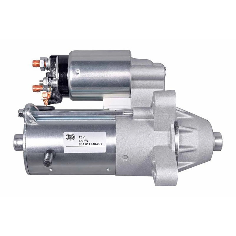 Hella Starter Motor 12V 1.4kW 10 Teeth fits Ford Tourneo Connect 2002-2013 1.8