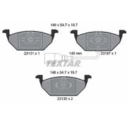 Textar Front Brake Pad Set 2313101