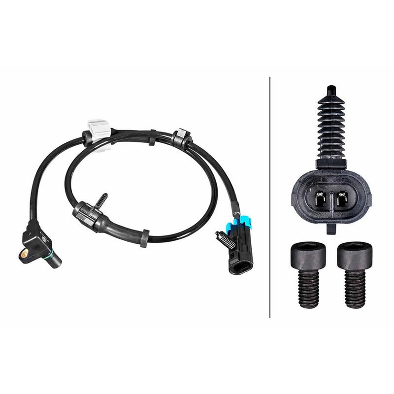 Hella ABS Wheel Speed Sensor Front fits Chevrolet Silverado 1500 2007 on 5.3