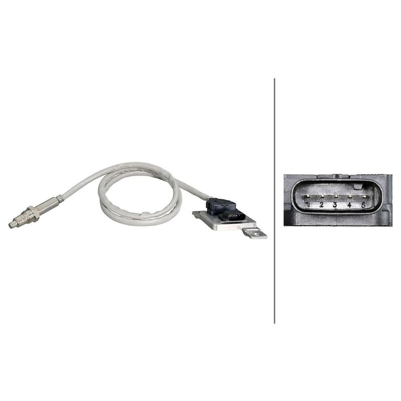 Hella AdBlue NOx Sensor fits Seat Alhambra 2011-2015 2.0