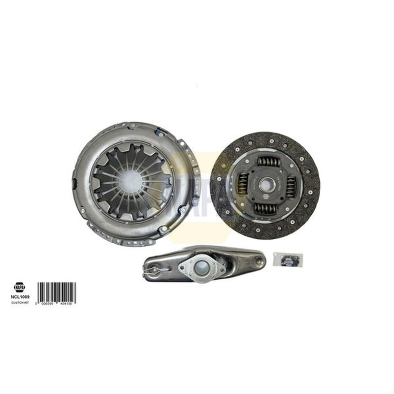 NAPA Clutch Kit Set 3pc fits Seat Altea 2006-2011 1.4
