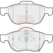 Apec Front Brake Pad Set PD3601