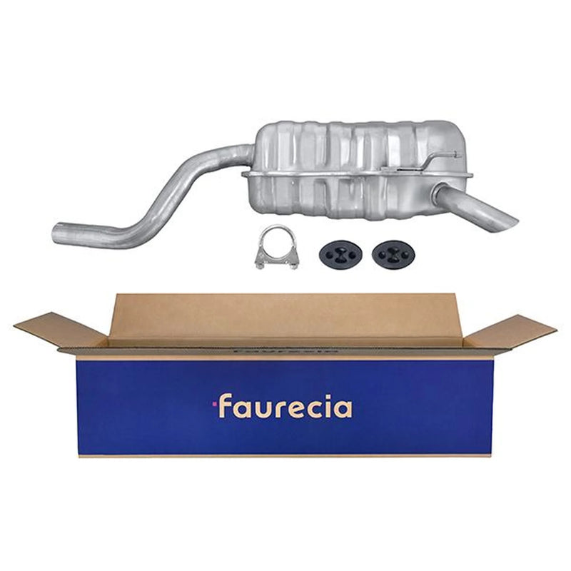 Hella End Silencer Rear fits Fiat Idea 2003-2005 1.4