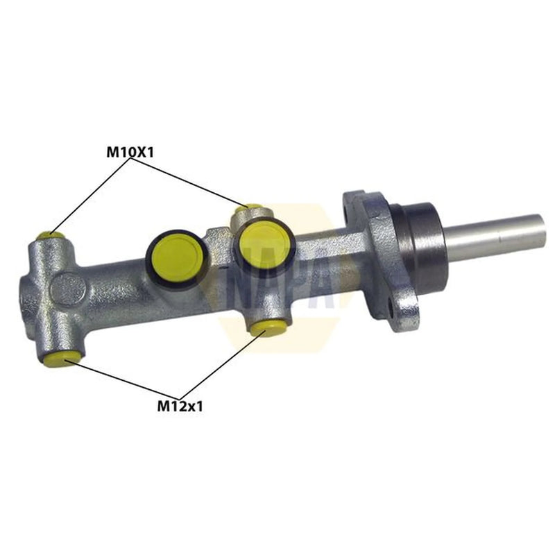 NAPA Brake Master Cylinder Hydraulic Assembly fits Nissan Primastar 2001 on