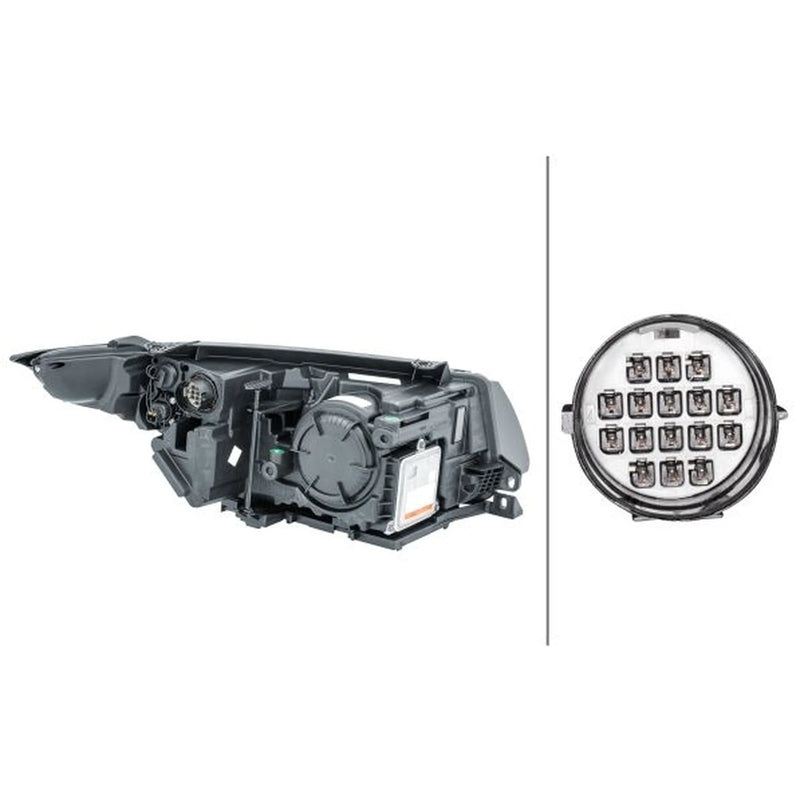 Hella Headlight Headlamp PSY24W Left fits Land Rover Range Rover Evoque