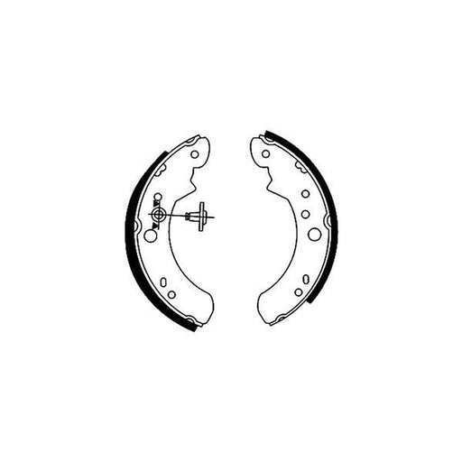 Mintex Brake Shoe Set Axle Kit