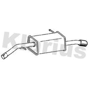 Klarius Box With Tail Pipe Rear fits Citroën C3 II 2009-2016 1.6