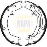 NAPA Parking Brake Shoe Set fits Hyundai Elantra IV 2005-2011 1.6