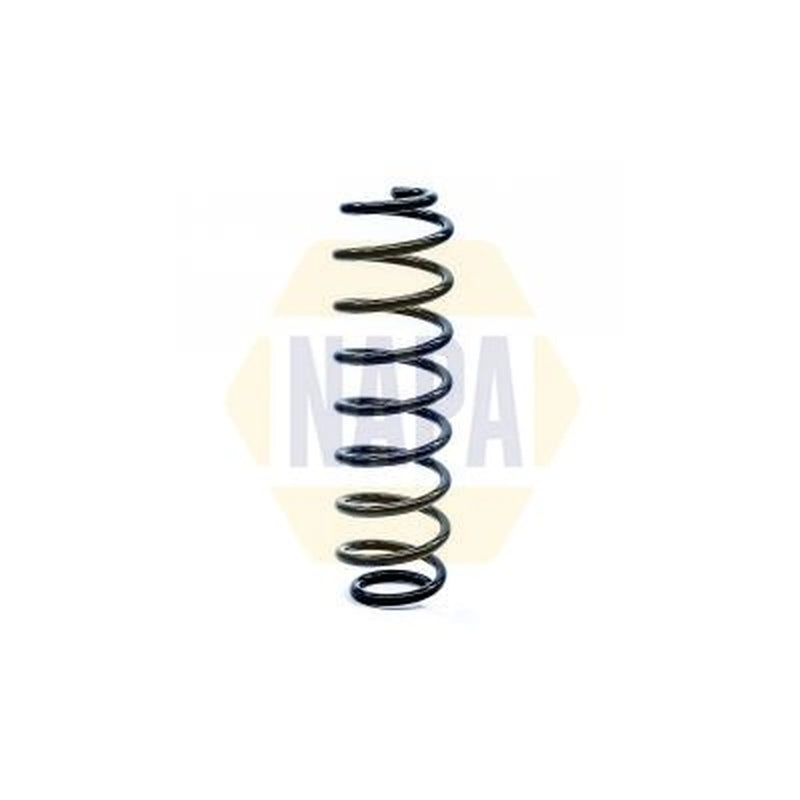 NAPA 2 x Suspension Springs fits Skoda Fabia I 1999-2008 1.0 1.2 1.4 1.9 2.0