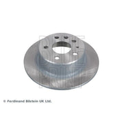 Blue Print 2 x Solid Rear Brake Discs ADU174318-x2