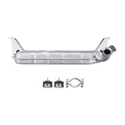 Hella End Silencer Rear fits Renault Laguna II 2001-2007 1.9