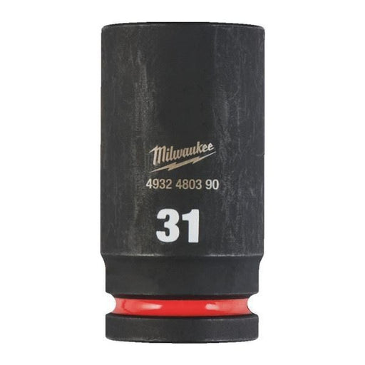 Milwaukee 31mm 3/4 Impact Socket Deep-1Pc Ne 4932480390 Milwaukee - Dynamic Drive