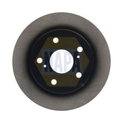 NAPA 2 x Solid Brake Discs fits Toyota Auris 2006-2012 1.33 1.4 1.5 1.6 1.8
