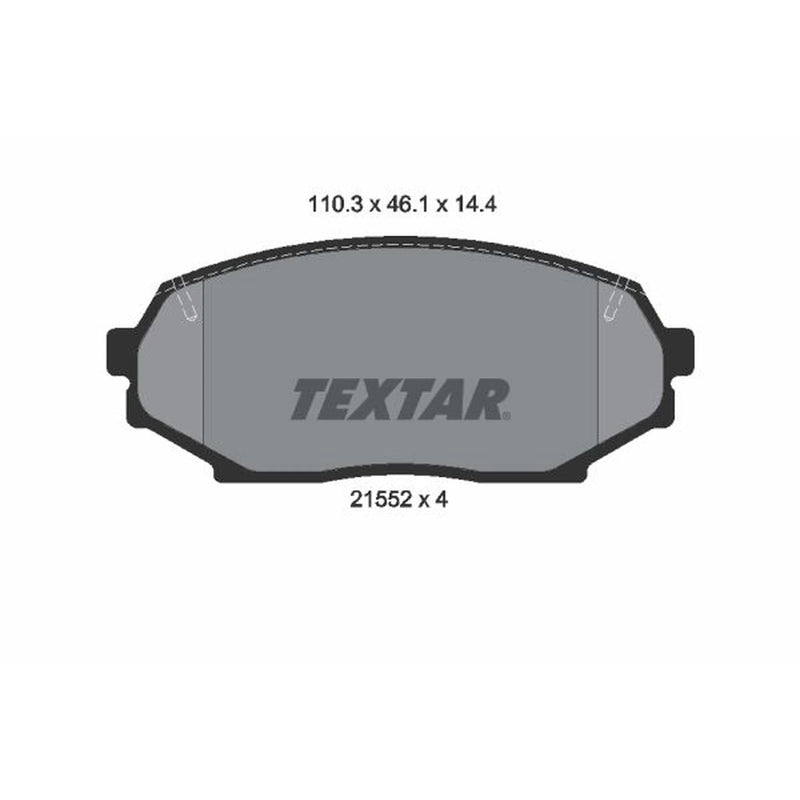 Textar Front Brake Pad Set 2155202