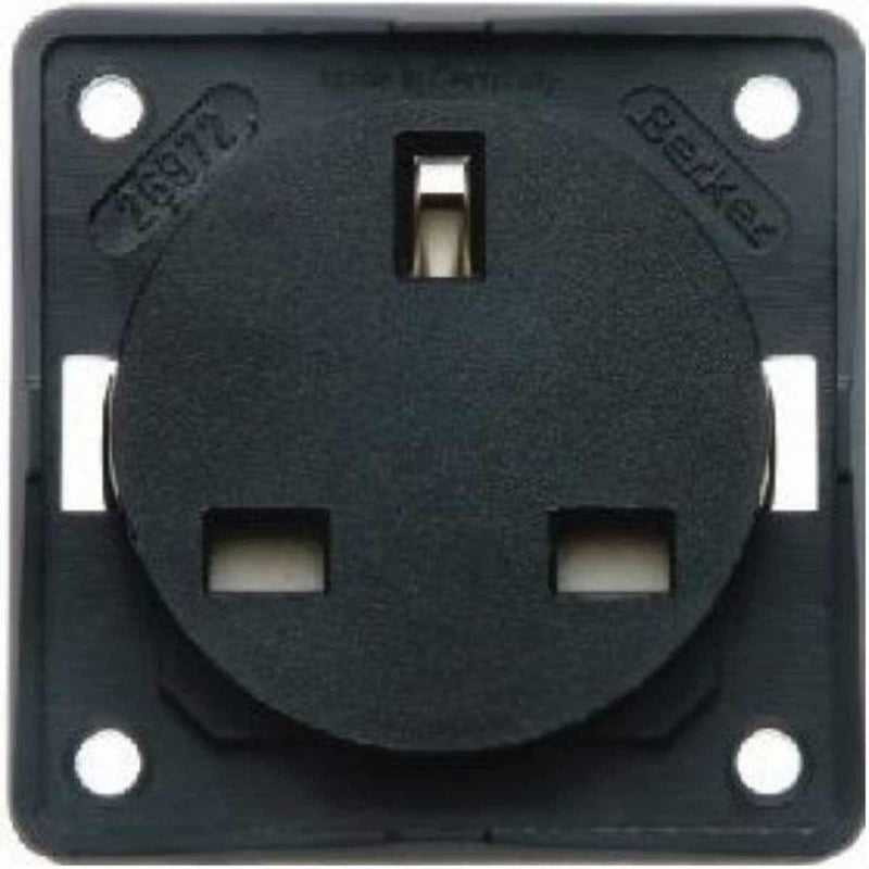 Berker 230V Socket and Back Box High Quality Socket and Back Box for Your Ca W14 - Dynamic Drive