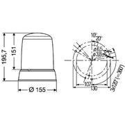 Hella Strobe-Type Beacon High