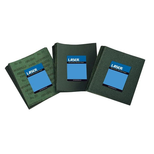 Laser Tools Wet & Dry Grit 320, 50 Sheets - PL
