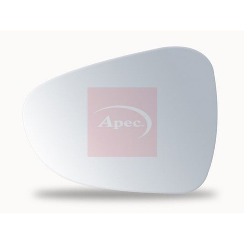 Apec Exterior Wing Mirror Glass Left fits Citroën C3 II 2009-2016