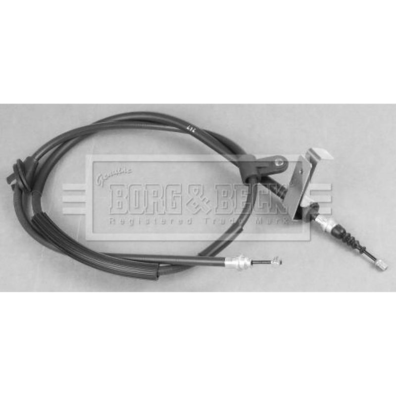 Borg & Beck Handbrake Cable Left Rear BKB3057