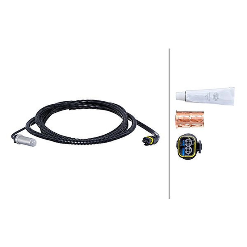Hella ABS Wheel Speed Sensor Rear Right fits Man Tgl I 2005-2022