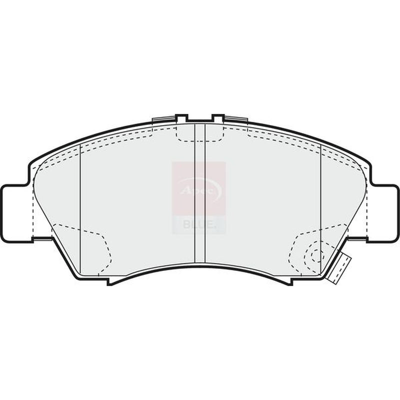 Apec Front Brake Pad Set fits Honda Capa 1998-2002 1.5