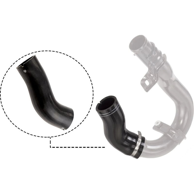 Gates Intercooler Turbo Charge Air Hose fits Fiat Doblo Cargo 2010-2023 1.3