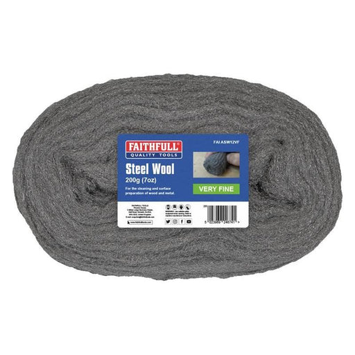 Faithfull Steel Wool Very Fine 200g Faithfull - NN4 Online