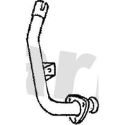 Klarius Exhaust Pipe OD fits Land Rover 110/127 1986-1990 2.5