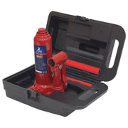Sealey Bottle Jack 2 Tonne with Storage Case SJ2BMC Sealey - Dynamic Drive