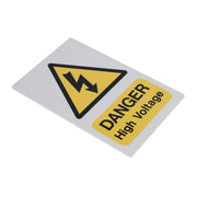 Sealey High Voltage Warning Sign 200 x 300mm HVSA4 Sealey - Dynamic Drive