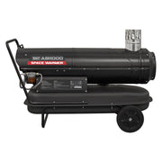 Sealey Space Warmer Indirect Kerosene/Diesel Heater 102,000Btu/hr with Wheels Sealey - Dynamic Drive