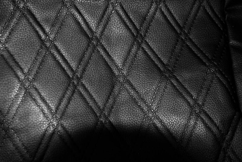 Sakura Leatherette Front & Rear Car Van Seat Covers with Quilted pattern Sakura - Bars 4 Cars