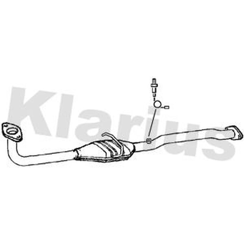 Klarius Catalyst Type Approved With Pipe fits Suzuki Ignis I 2000-2003 1.3