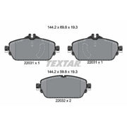 Textar Front Brake Pad Set 2203101