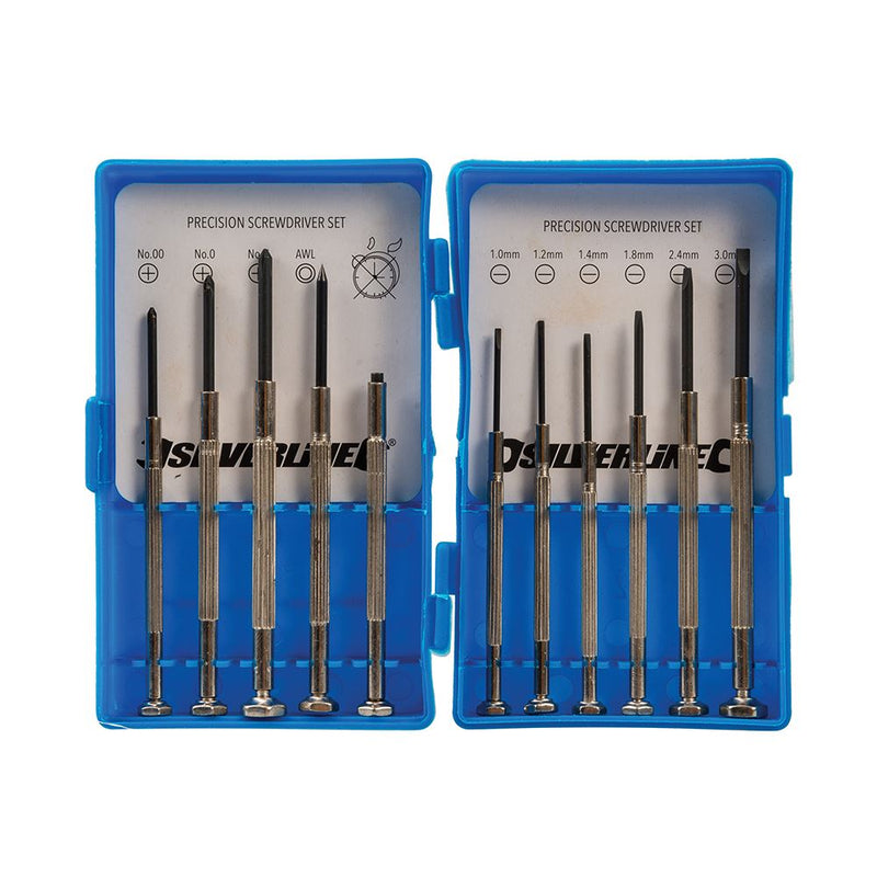 Silverline Jewellers Screwdriver Set 11pce 11pce Silverline - Dynamic Drive