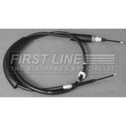 First Line Handbrake Cable Left Rear fits Jaguar X-Type I 2001-2009 2.1 2.5 3.0