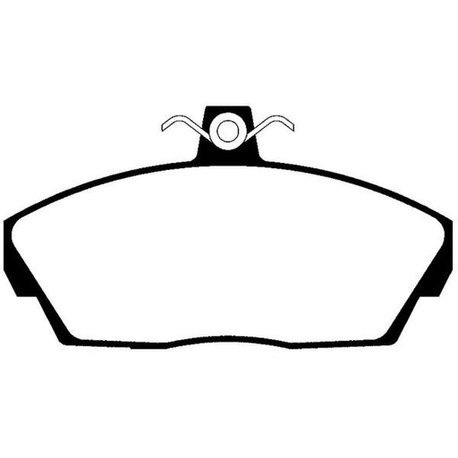Abtex Front Brake Pad Set fits Honda Civic Aerodeck 1998-2001 1.4 1.5 1.6 2.0