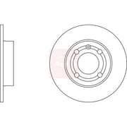 Apec Front & Rear Brake Discs & Pads fits Seat Ibiza 1996-2002 1.4 1.6