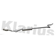 Klarius Box With Centre Pipe Centre fits Citroën C3 Aircross I 2017 on 1.2