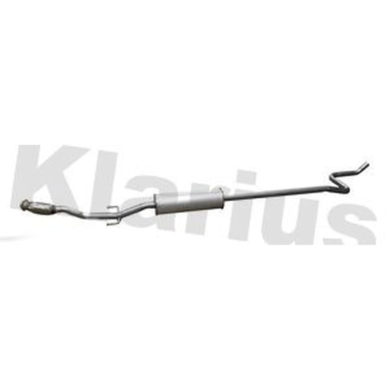 Klarius Box With Centre Pipe Centre fits Citroën C3 Aircross I 2017 on 1.2