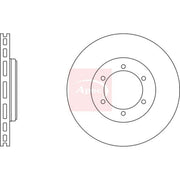Apec Front Brake Vented Discs & Pads fits Carbodies Fx Fairway 1987-1996 2.7