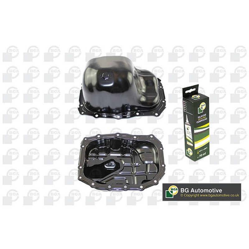 BGA Engine Oil Sump Pan fits Citroën C1 2005-2014 1.0