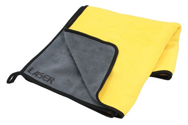 Laser Microfibre Coral Fleece Drying Towel - XL Laser - Dynamic Drive