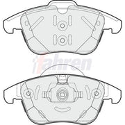 Fahren Front Brake Discs & Pads fits Land Rover Range Rover Evoque 2011-2019