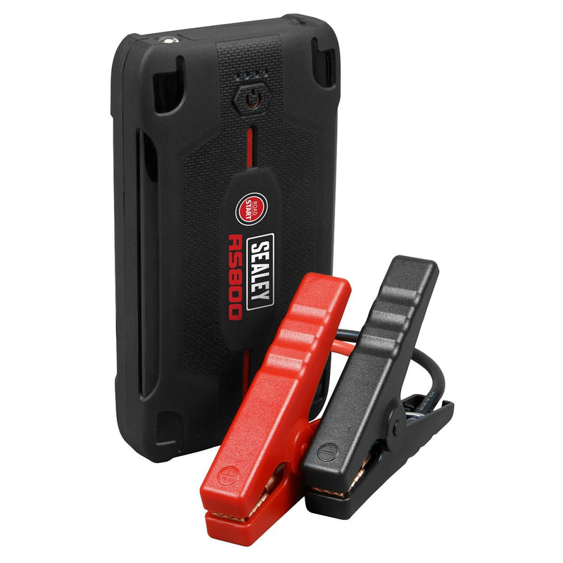 Sealey RoadStartï 800A 12V Lithium-ion Jump Starter Power Pack RS800 Sealey - Dynamic Drive