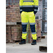 Tough Grit Hi-Vis 2-Tone Jogger Yellow/Navy S Tough Grit - Dynamic Drive