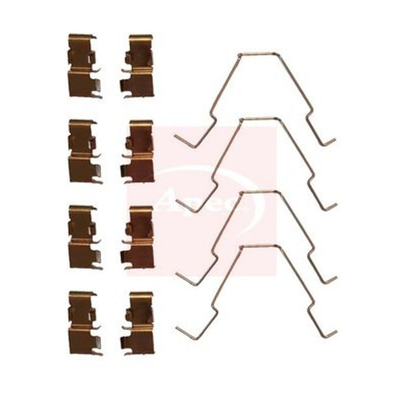 Apec Brake Pad Accessory Fitting Kit Rear fits Kia Carens I 2000-2007