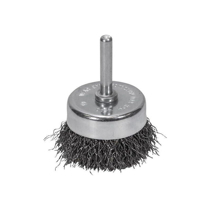 Faithfull Wire Cup Brush 50mm x 6mm Shank, 0.30mm Wire Faithfull - NN4 Online