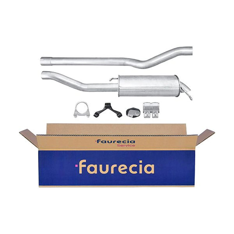 Hella End Silencer Rear fits VW California T5 Camper 2007-2009 1.9